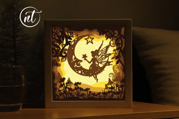 paper cut light box shadow box 3d layered paper craft svg