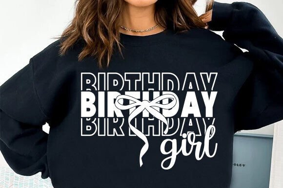 Stylish SVG for birthday girl shirt designs