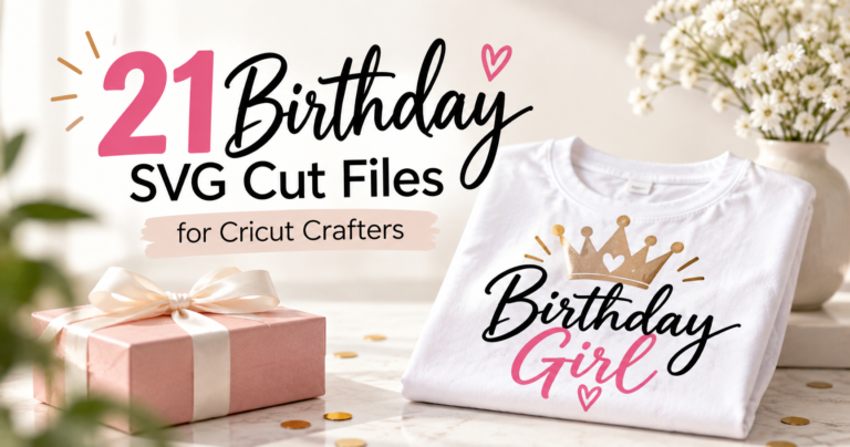 21 Birthday SVG Cut Files for Cricut Crafters featured image