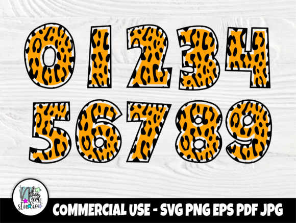 Tiger numbers birthday SVG design for Cricut crafting