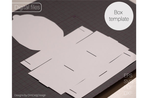 Preview of jewelry box gift set SVG for Cricut