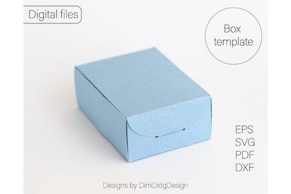 Jewelry box gift SVG template for Cricut crafting
