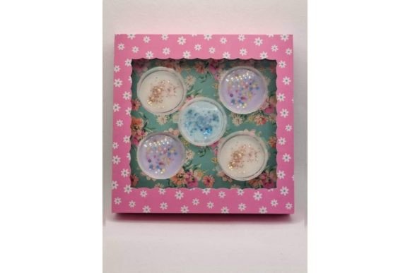 Wax melt gift box SVG for Cricut crafting