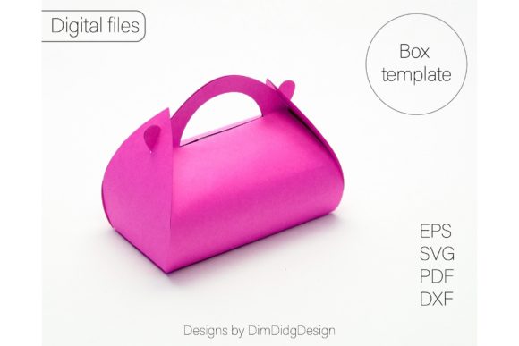 Party favor boxes SVG for Cricut crafting