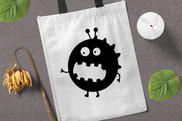Simple monster SVG design for beginners using Cricut machines