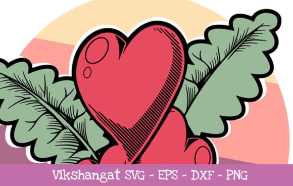 Simple hearts flower SVG, perfect for Cricut beginners and vintage designs