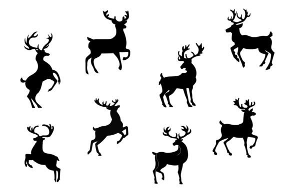 Preview of Christmas SVG bundle for various crafts