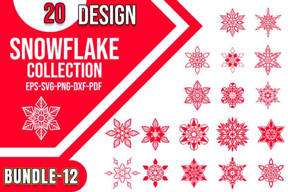 Intricate snowflake designs for Cricut Christmas ornaments