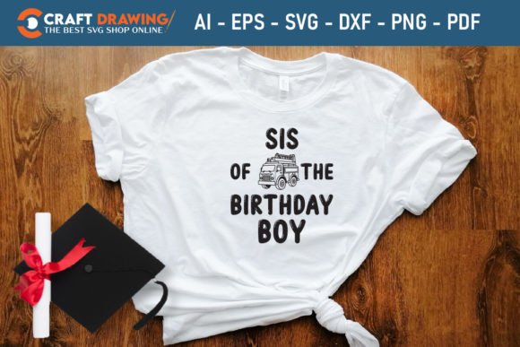 Preview of SIS of the birthday boy SVG
