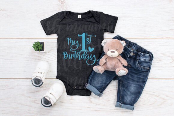 Preview of birthday shirt SVG
