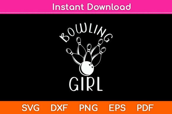 Bowling themed birthday party SVG for Cricut