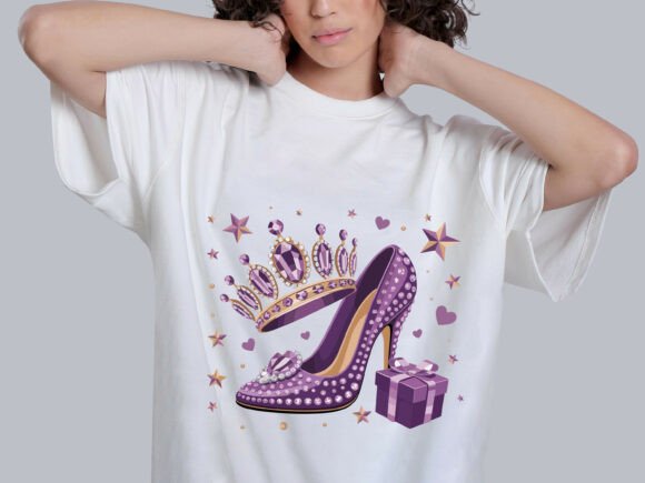 Colorful birthday girl SVG perfect for Cricut T-shirt projects