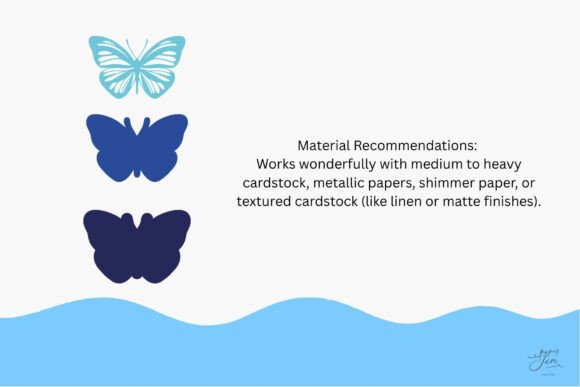 Beginner-friendly 3D butterfly SVG for Cricut paper crafting