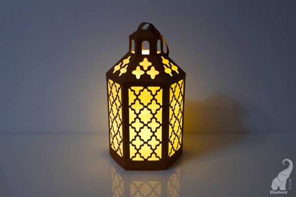 SVG of a classic paper lantern for Cricut projects, ideal for beginners