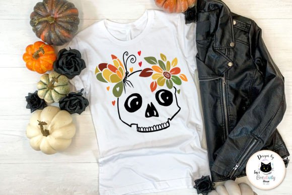 Halloween skull SVG bundle ideal for Cricut fall crafts
