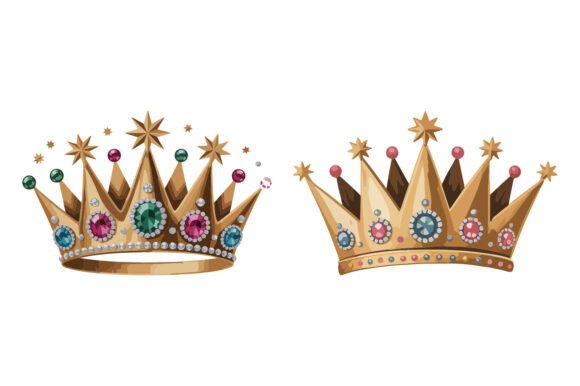 Royal Birthday Crown SVG design for Cricut shirts