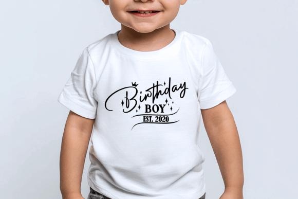 Preview of Birthday Boy SVG for DIY projects