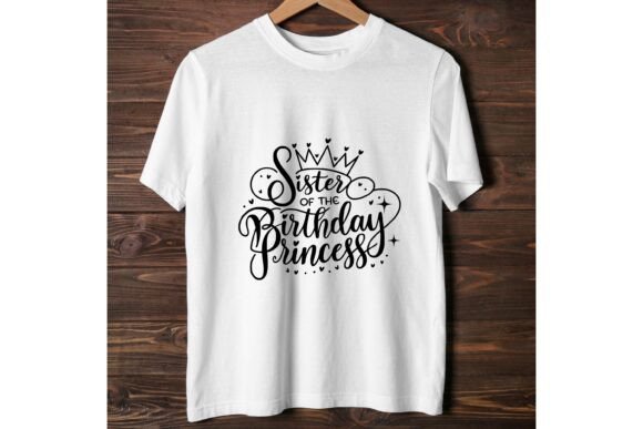 Preview of sister birthday SVG for crafting