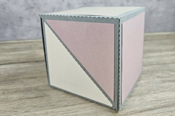Preview of classic explosion box SVG design